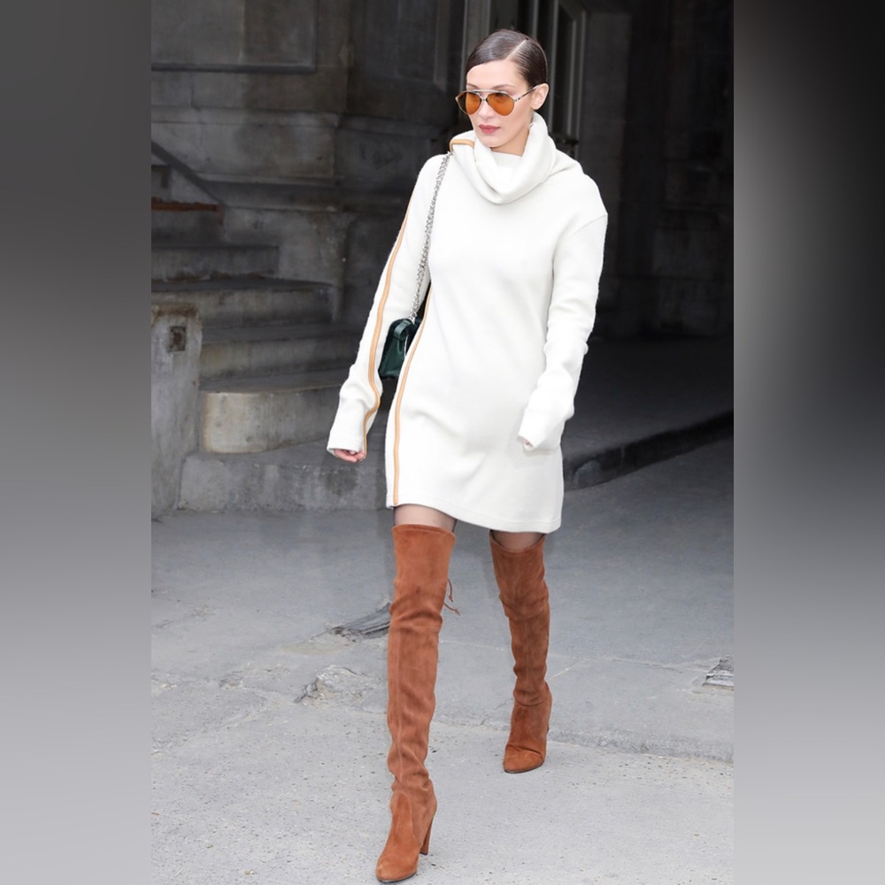 Stuart Weitzman Highland Boots - Camel - Size 9